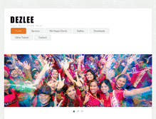 Tablet Screenshot of dezlee.com